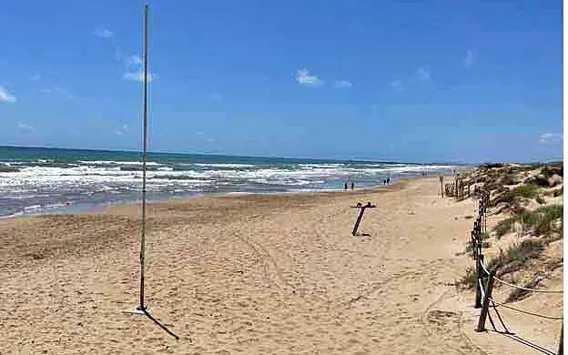 Rebollo beach view